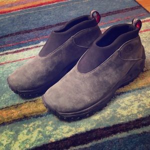 For the urban explorer — suede Merrill low tops!